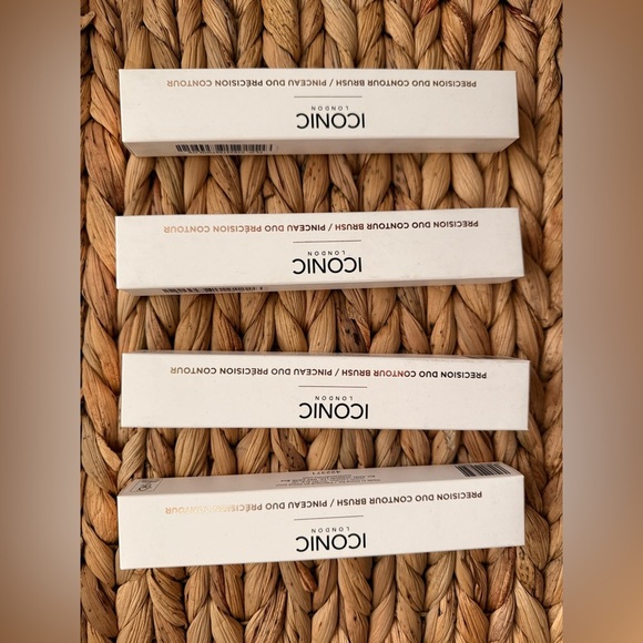 4 x Iconic London Precision Duo Contour Brush - Picture 6 of 7